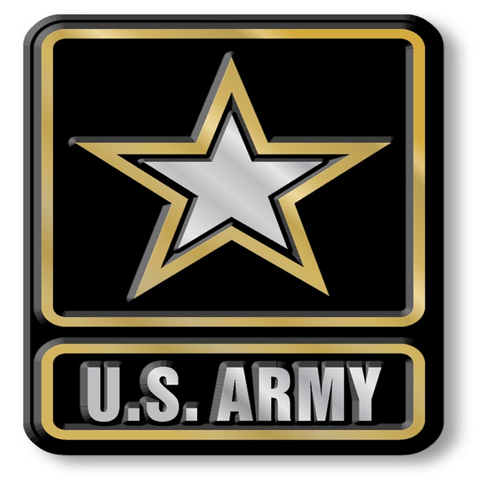 MIL119 U.S. Army Star Military Magnet
